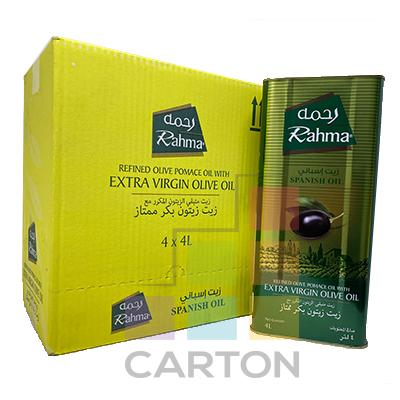 RAHMA OLIVE OIL - 4*4LTR